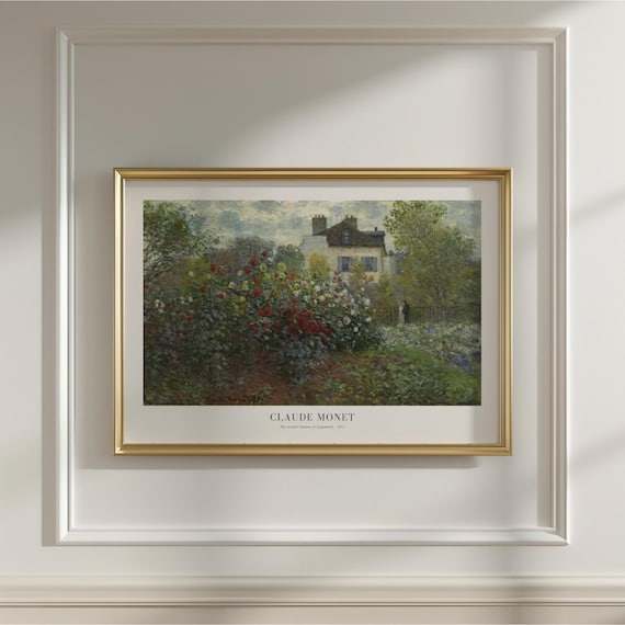 Artworks]クロード・モネ|アルジャントゥイユのひなげし|1873年|肉筆