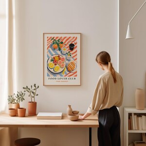 Fruit Illustration Print: Food Lover Kitchen Wall Art image 11