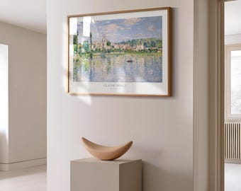 Claude Monet - Vetheuil in Summer - Framed Impressionist Landscape