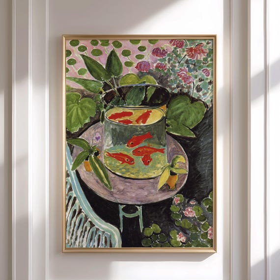 新品未使用】ビッグサイズ 低木 アンリ・マティス Le platane 北欧