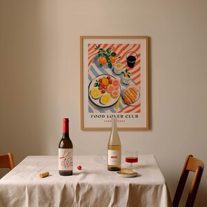 Fruit Illustration Print: Food Lover Kitchen Wall Art image 12