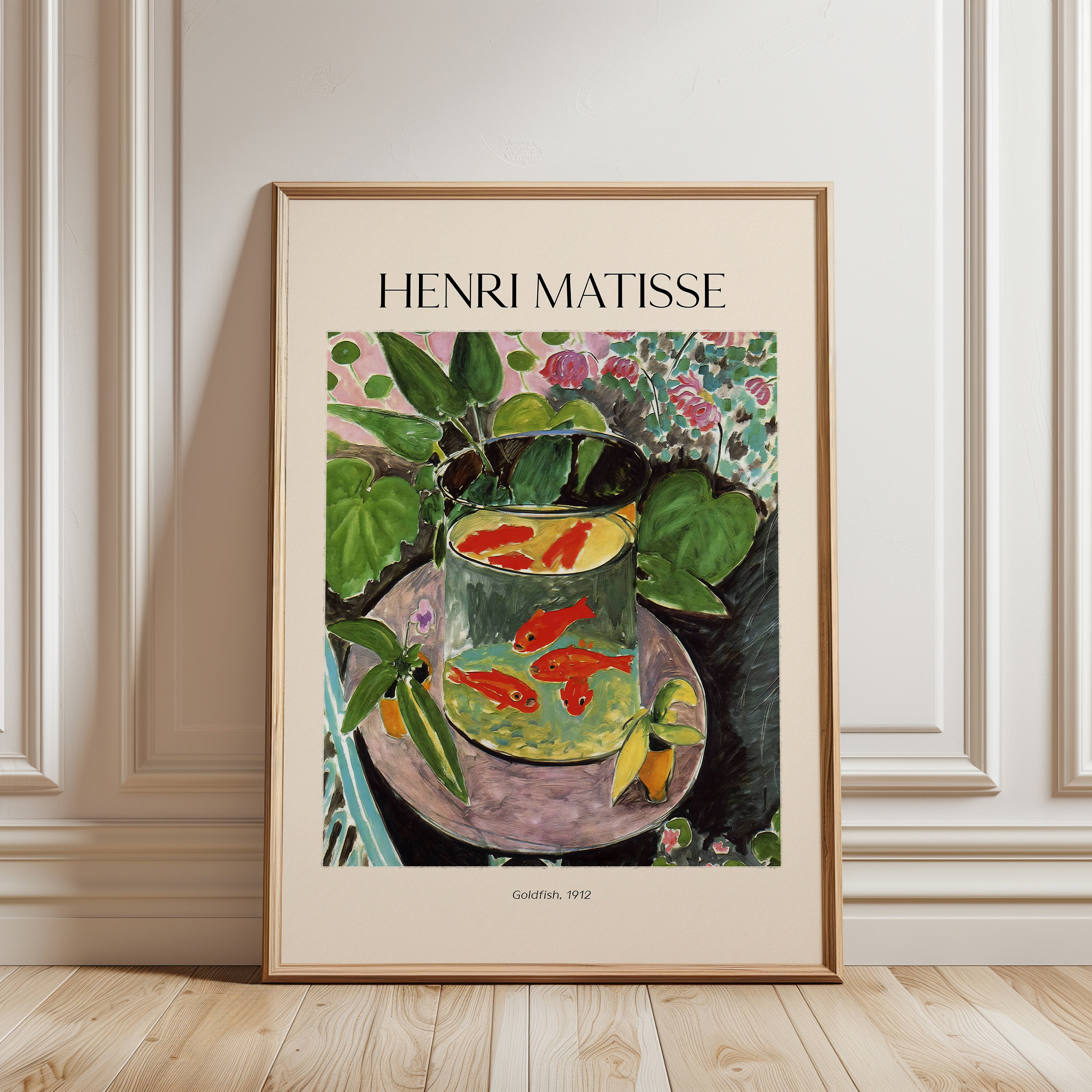 Henri Matisse Goldfish Print: Framed Botanical Wall Art - Etsy