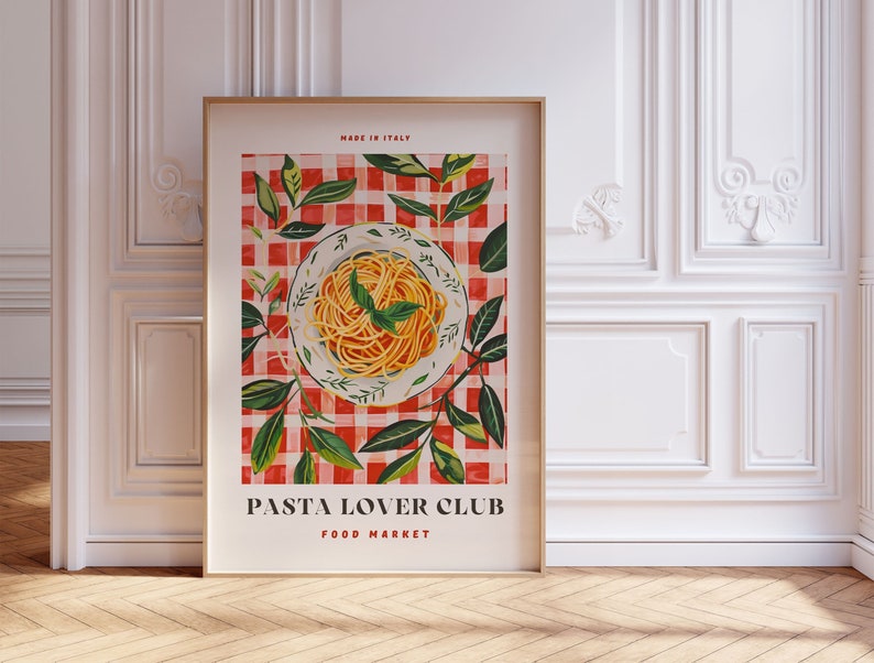 ARTINSPIRIO Pasta Lover Club Print