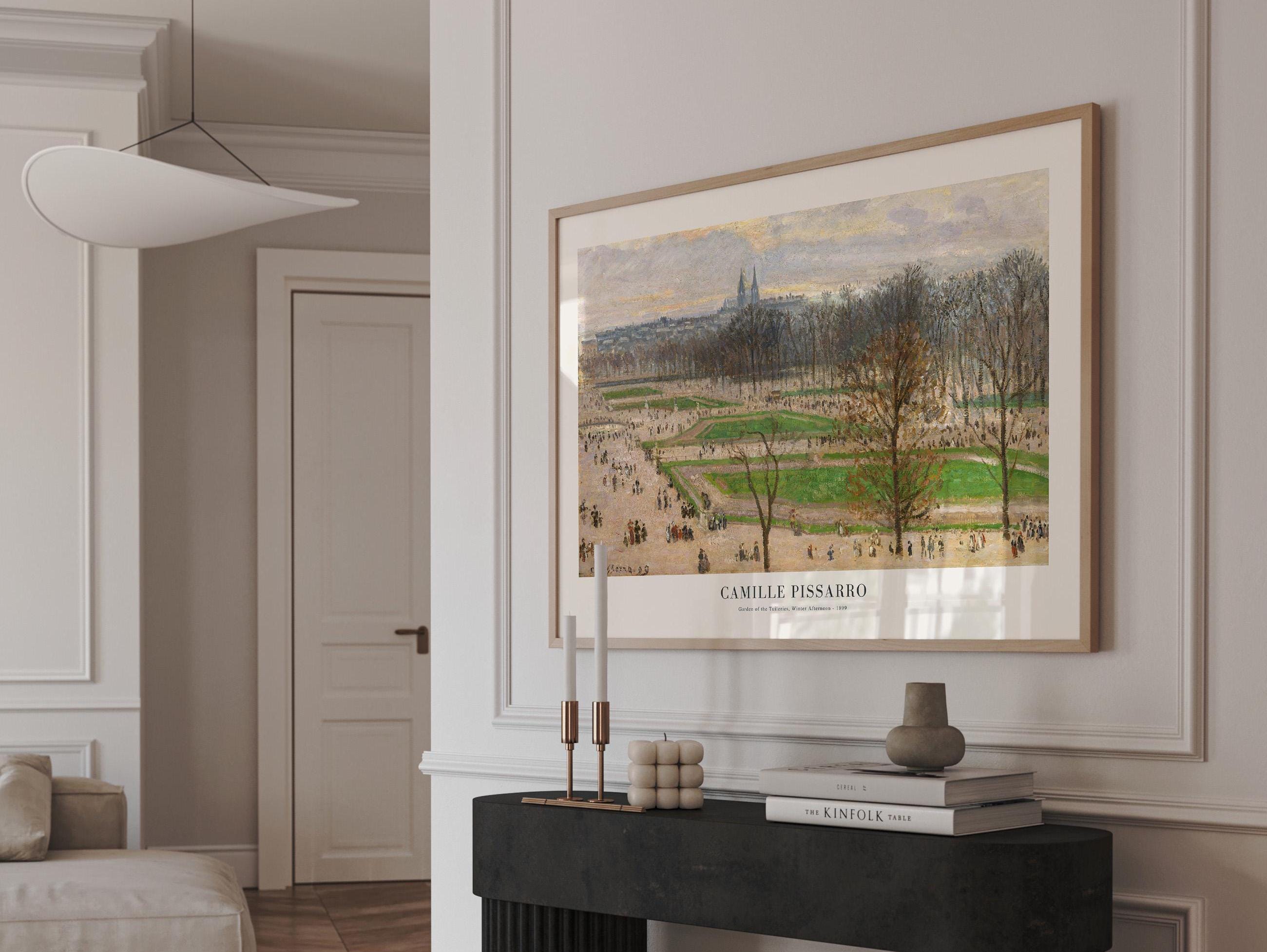 Camille Pissarro: Garden of the Tuileries Framed Art Print - Etsy