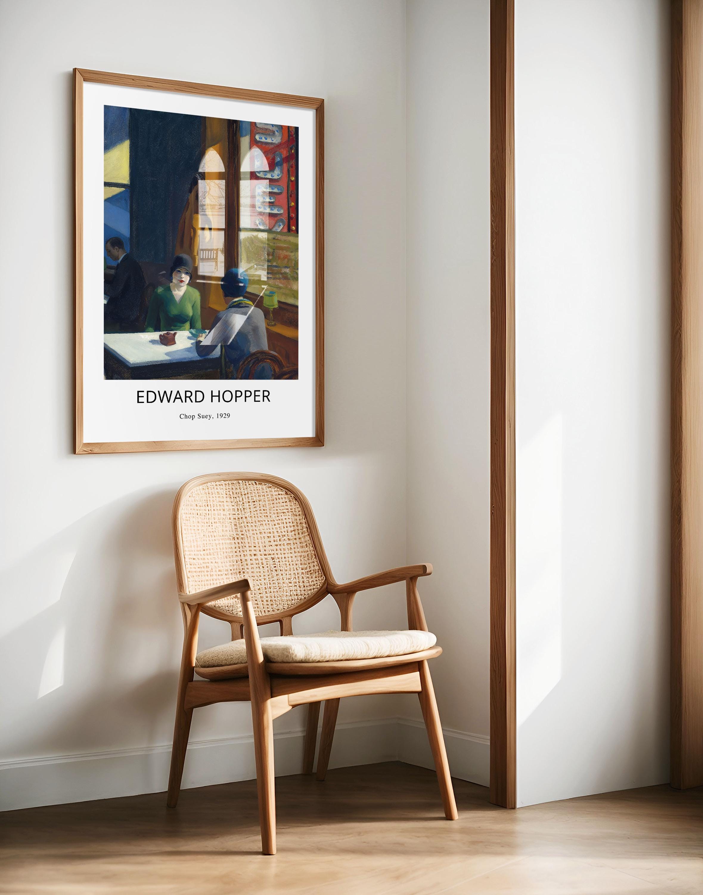 Edward Hopper Chop Suey Print: 1929 Vintage Wall Art - Etsy 日本