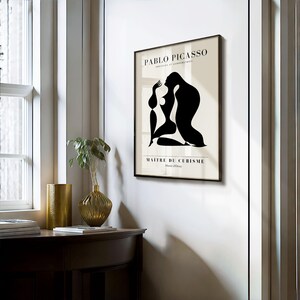 Picasso Print: Framed Abstract Cubism Wall Art image 15