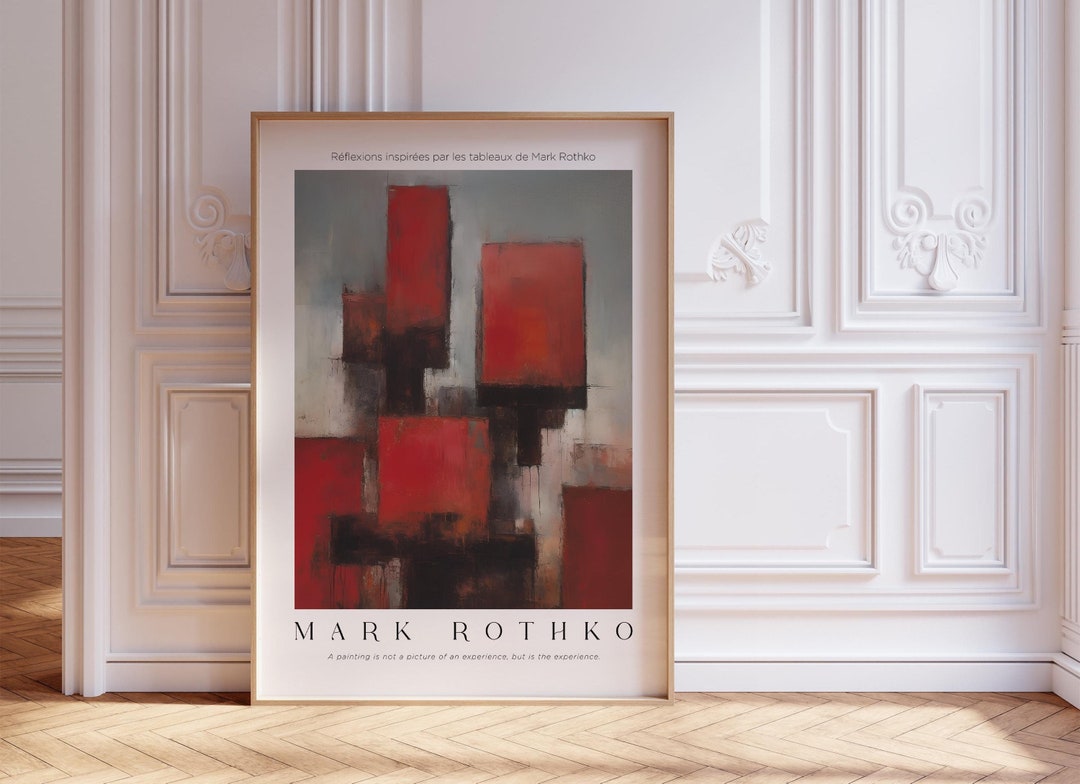 Marc Rothko Frames Mark Rothko Print - Framed Wall Art - Large Wall Art - Modern Wall Art ...