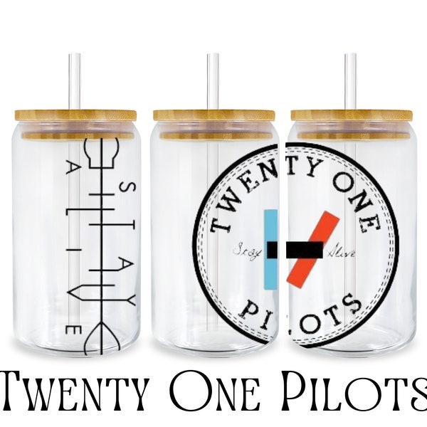 Twenty One Pilots Glass