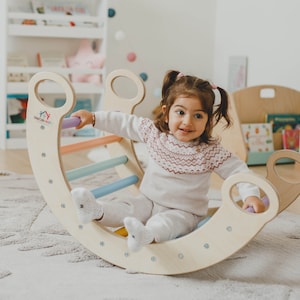 Baby Climbing Arch - Montessori Arch - Perfect Gift for Toddlers - Ramp slide for kids