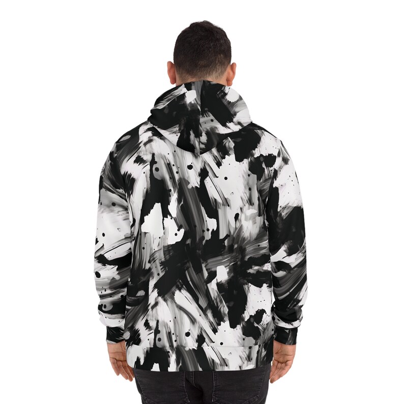 Black and White Hoodie, Inspired by Designer, Stylish Designer Hoodie ...