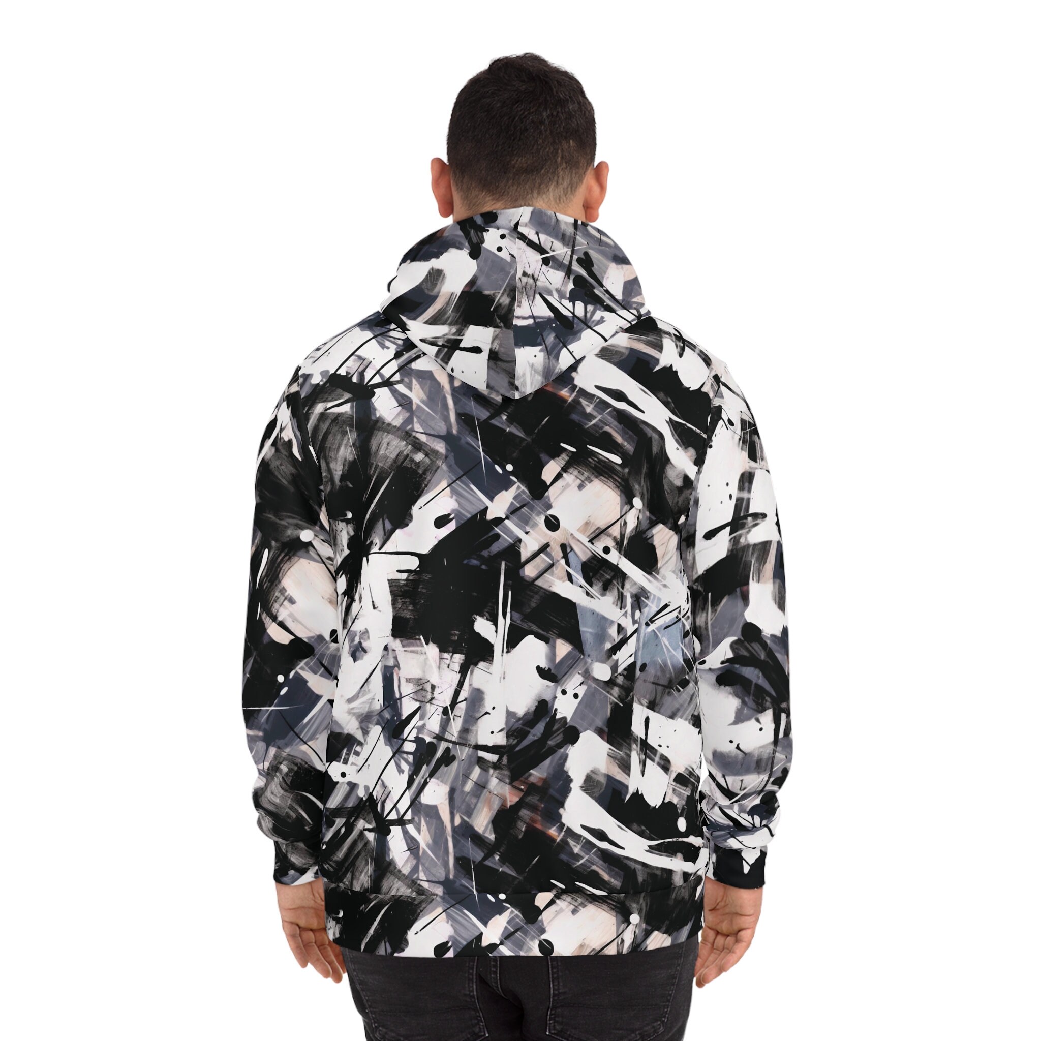 Black and White Hoodie, Inspired by Designer, Stylish Designer Hoodie ...