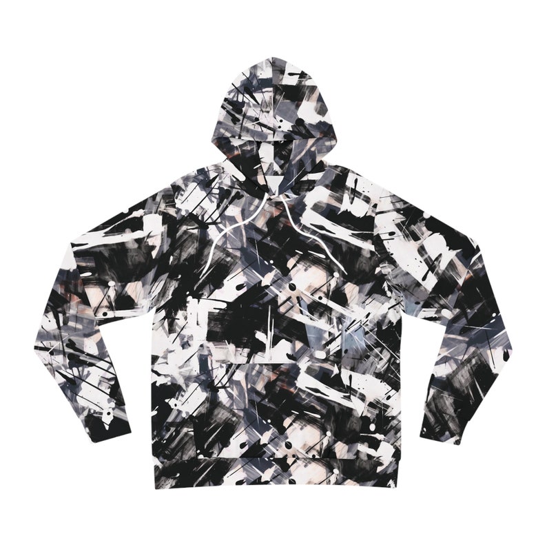Black and White Hoodie, Inspired by Designer, Stylish Designer Hoodie ...
