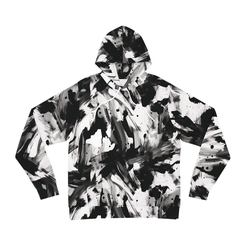 Black and White Hoodie, Inspired by Designer, Stylish Designer Hoodie ...