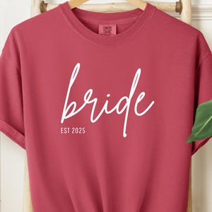 Bride To Be T Shirt, Bridal Tee, Future Bride Top, Bachelorette Tshirt, Bridal Party Crewneck, Future Mrs Shirt, Engagement Pre-Wedding Gift