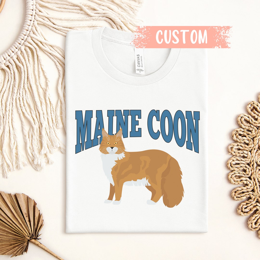 WickedGoodz Maine Coon Cat Mom Decal - 4.75" X 3.286" Vinyl Bumper Sticker, Proudly Made In USA