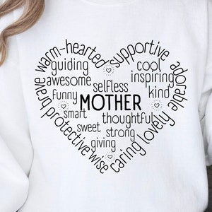 Mother png svg, Mom quotes, Blessed Mom svg, Mom Shirt, Mom Life svg, Mother&#39;s Day svg, Mom svg, Gift for Mom, Cut File Cricut