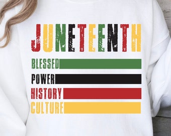 Retro Juneteenth SVG PNG, African American Melanin Design (Digital Download)