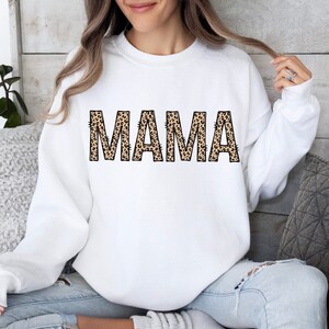 Leopard Mama Png, Retro Mama Png, Mama Png, Funny Mama Png, Mama Sublimation Design