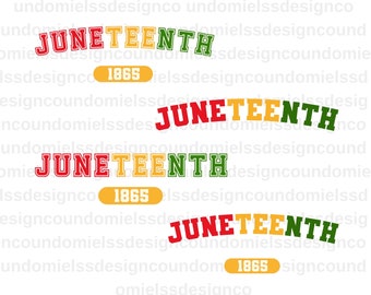 Juneteenth SVG PNG-bundel, zwarte geschiedenisontwerpen (digitale download)
