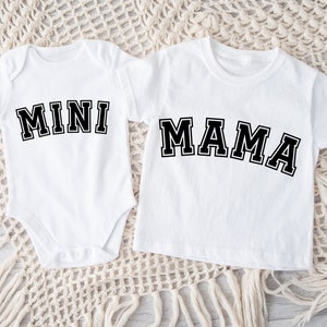 Mama Mini Varsity Png Svg, Varsity Letters Svg, Varsity Font Svg, Mother&#39;s Day, Mama Varsity, Mini Varsity, Svg for Cricut