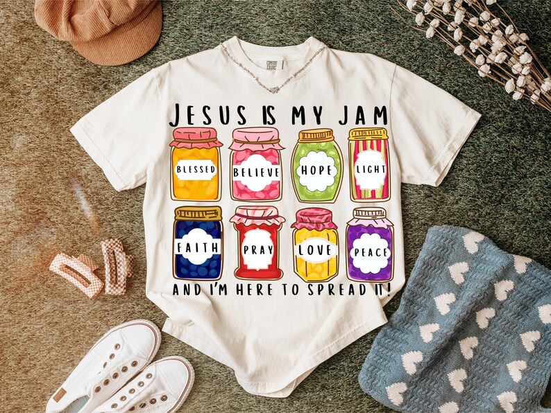 Jesus is My Jam Design, Christian Faith PNG SVG (digital Download) - Etsy