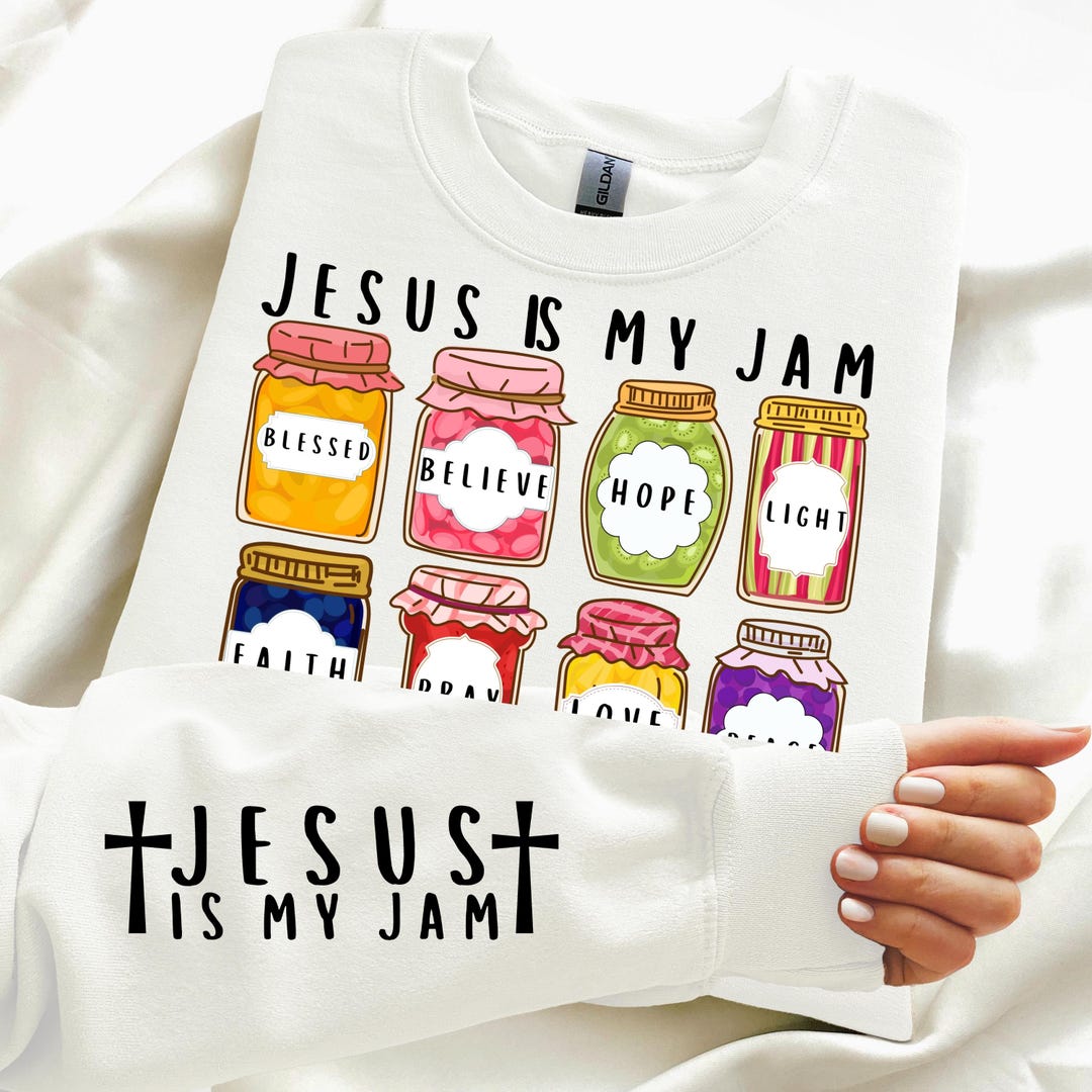 Jesus is My Jam SVG PNG, Religious Faith Clipart (digital Files) - Etsy