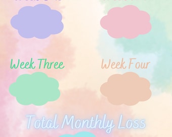Weekly Weight Loss Tracker