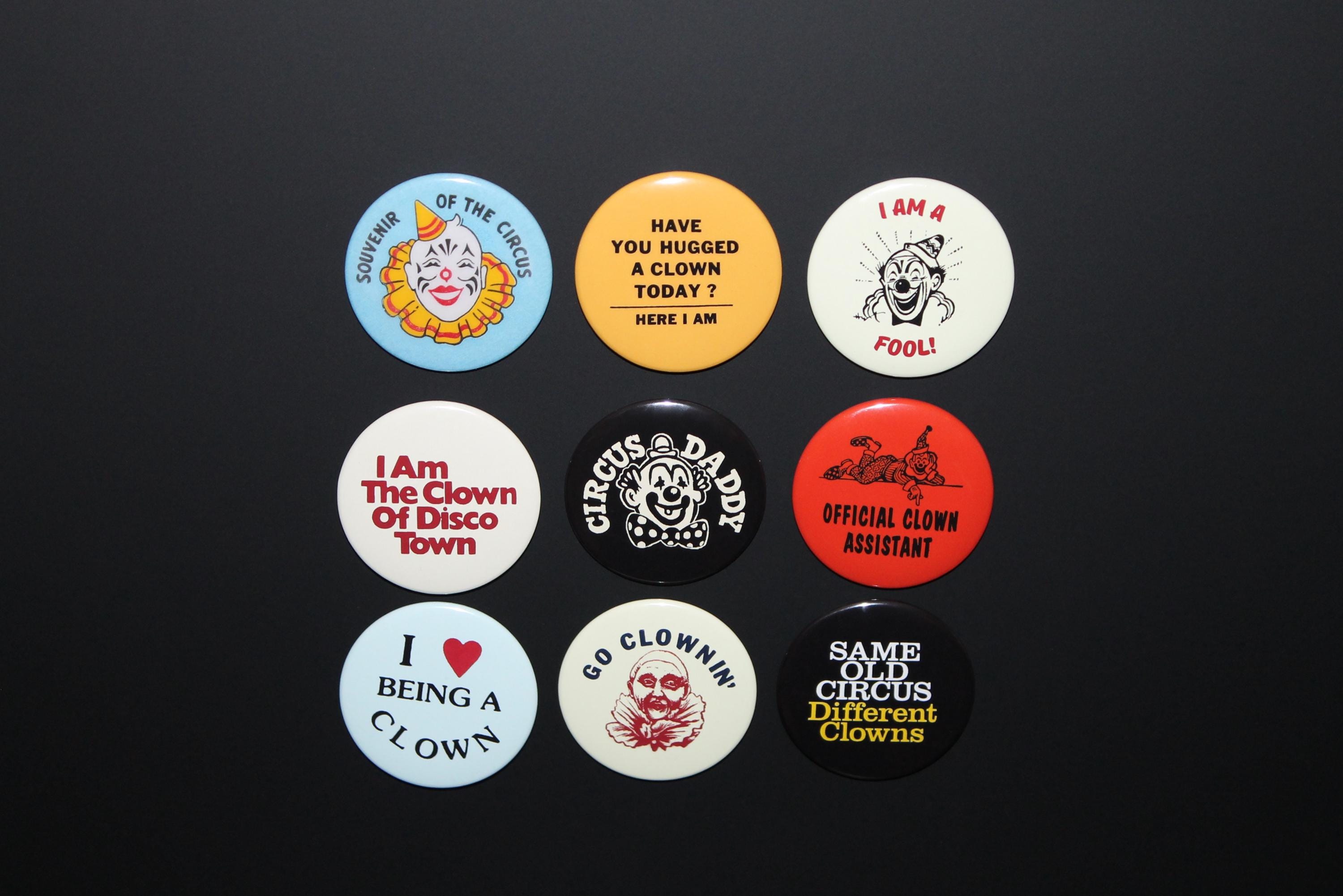 Pierrot Clown Pins - Etsy