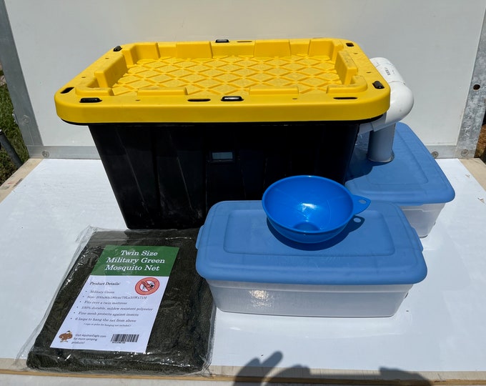 BSFL (black Soldier Fly Larvae) Complete Farming Kit - Medium Size - Etsy