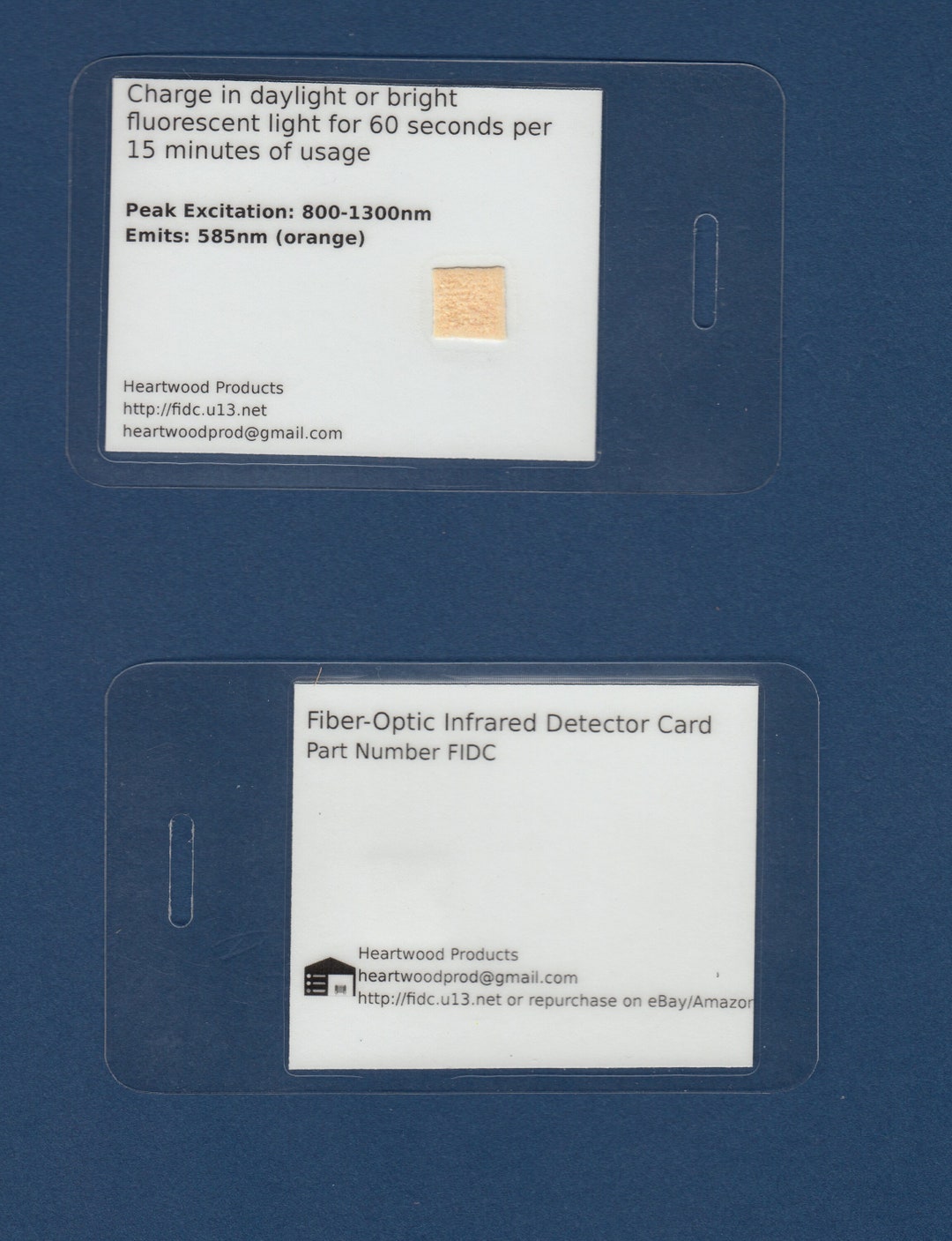 Fiberoptic Infrared Detector Card FIDC Etsy