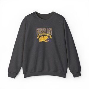 Green Bay Crewneck Sweatshirt, Unisex Sweatshirt, Cozy Apparel, Sports Fan Gift, Game Day Sweatshirt, Casual Outfit Top