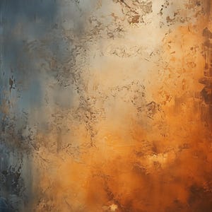 Burnt Orange Print