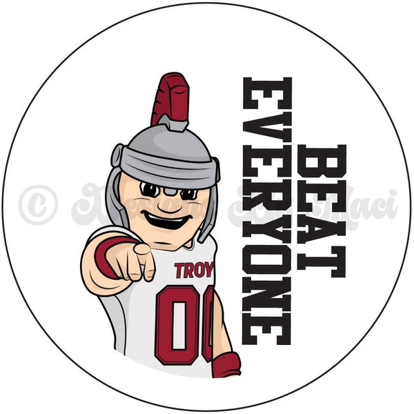 2024 Troy Gameday Buttons