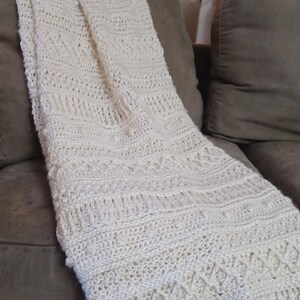 Cream Afghan