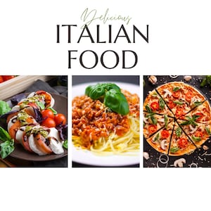 Cookbook, Recipe Template, Cook Book, Recipe Binder, Recipe Journal, Recipe Cards, Italian Recipe Book, Italian Recipes, Recipe Book