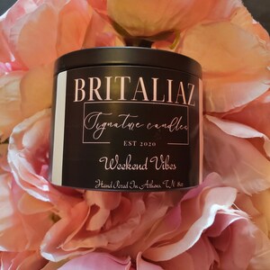 Signature Soy Based Hand Poured Candles