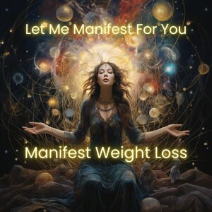 Manifest Weight Loss by Proxy - Utilisez la loi de l'attraction et de la co-création pour attirer facilement la perte de poids ! - 36 cartes d'affirmation incluses !