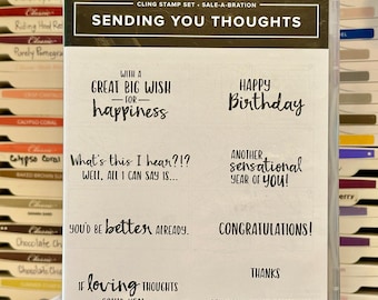 Stampin' Up! Sending You Thoughts stamp set (retired)