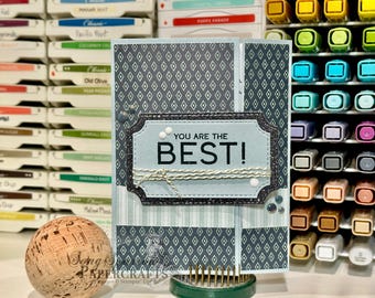 You Are the Best gift card holder