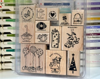 Stampin' Up! Tag Time stamp set (retired)