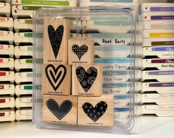 Stampin' Up! Happy Hearts stamp set (retired)