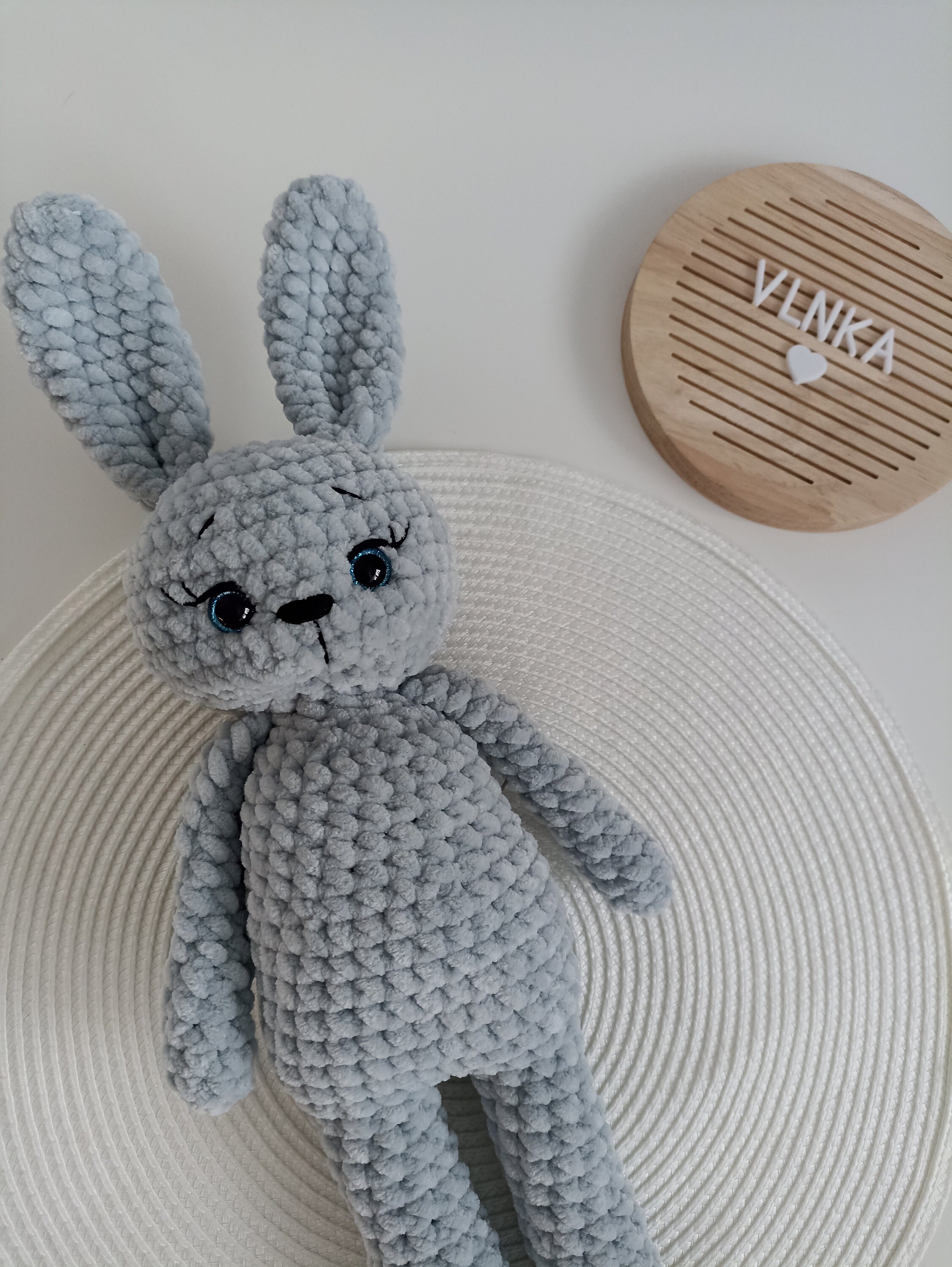 Soft Bunny Crochet Pattern, Plush Bunny in Trousers Tutorial, Crochet ...