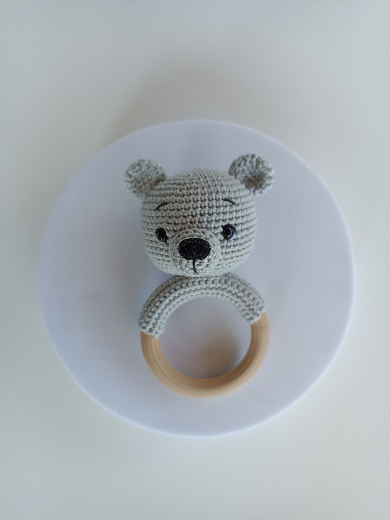 Pink Bear Bamboo Crochet 5