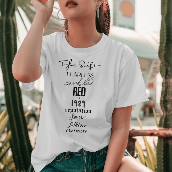 Taylor Swift Album-T-Shirt