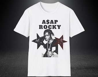 T-shirt ASAP Rocky, chemise graphique