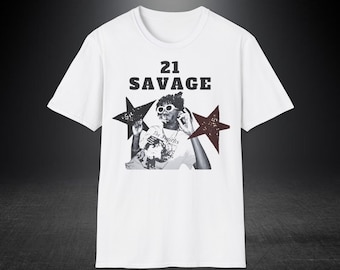 21 T-shirt Savage, chemise graphique