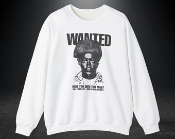 Tyler, the creator sweatshirt, "wanted," limited edition
