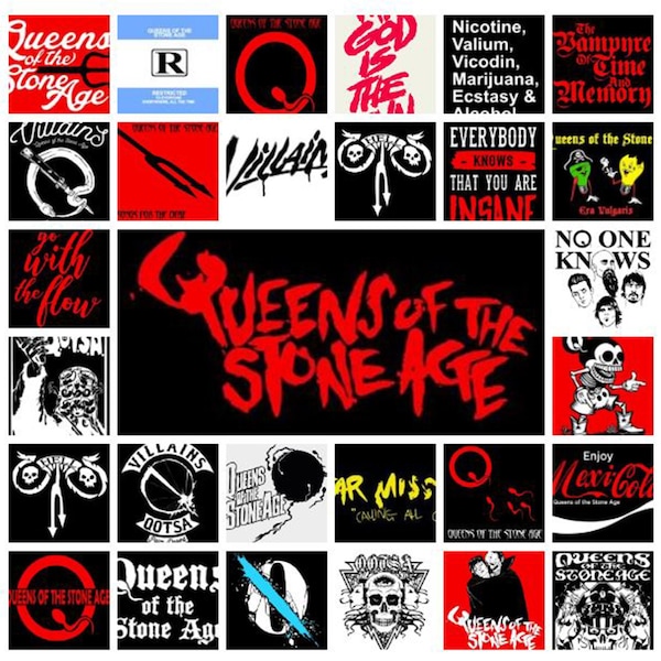 Queens of the Stone Age 28 Vector Pack