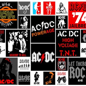AC-DC 24 Vector Pack - Etsy