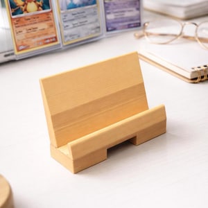 Adjustable Graded Trading Card Display Stand with 10 Degree 20 Degree Angles